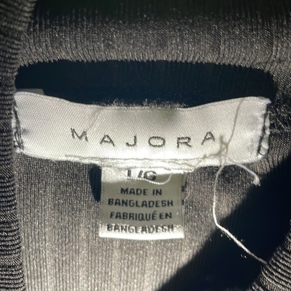 MAJORA Black Turtle Neck Long Sleeve NWOT PRICE DROP‼️ $22 - Picture 4 of 7